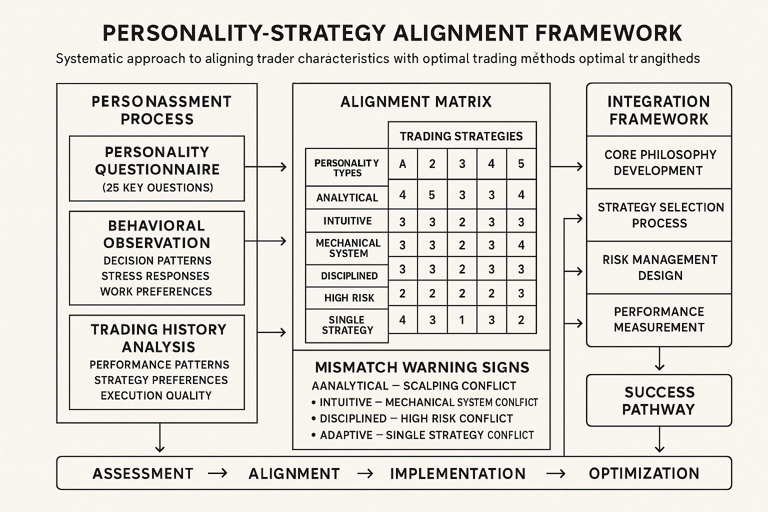 Personality-Strategy Alignment Framework