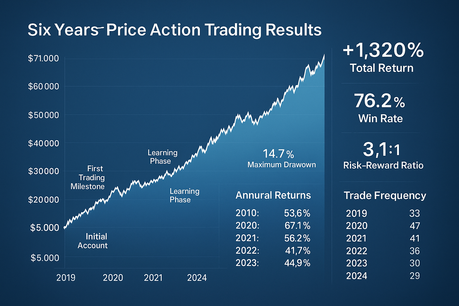 Price Action 6-Year Results