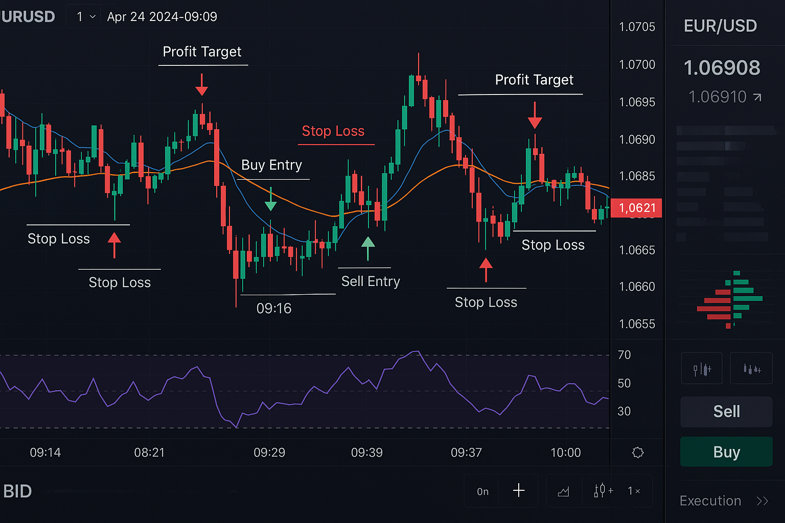 Scalping 1-Minute Setup