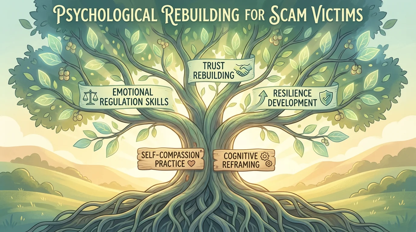 Scam Victims Recovery Plan: How to Mentally Reset After Losses - Visual 3